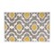 World Rug Gallery Moroccan Trellis Contemporary Gray/Yellow Area Rug 2' x 3' 310YELLOWGRAY2X3 - alternate 2